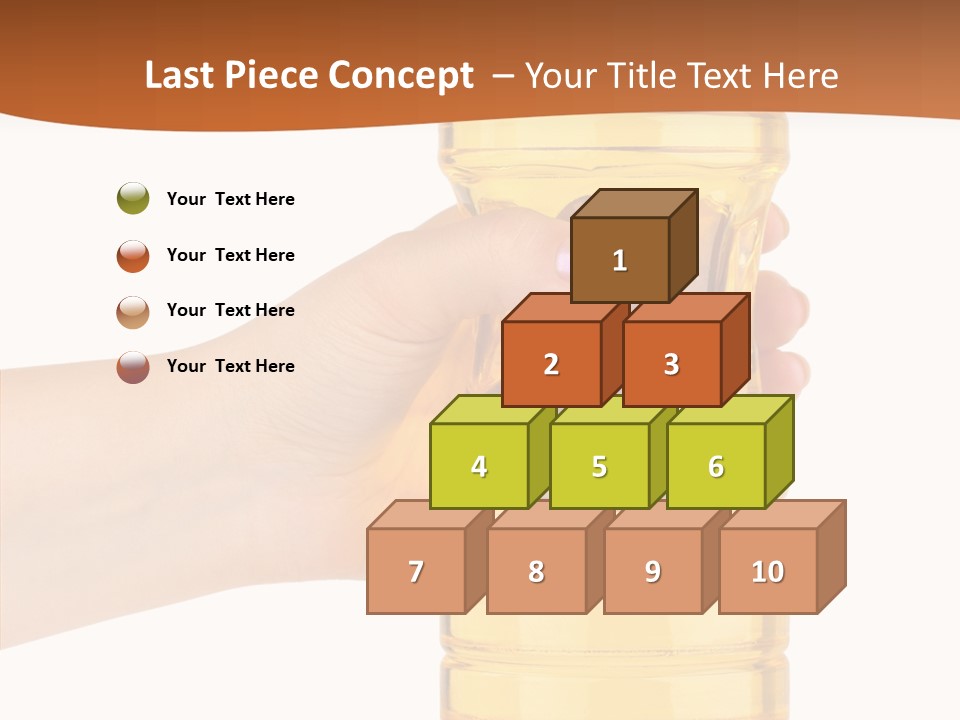 Natural Holding Unhealthy PowerPoint Template