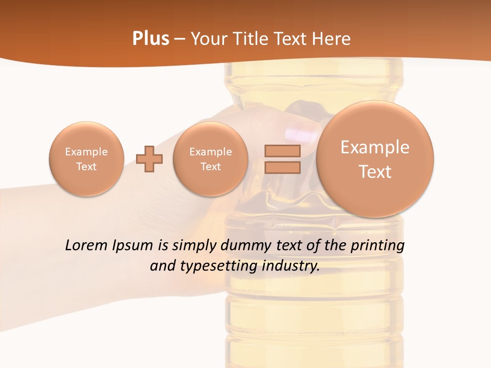 Natural Holding Unhealthy PowerPoint Template