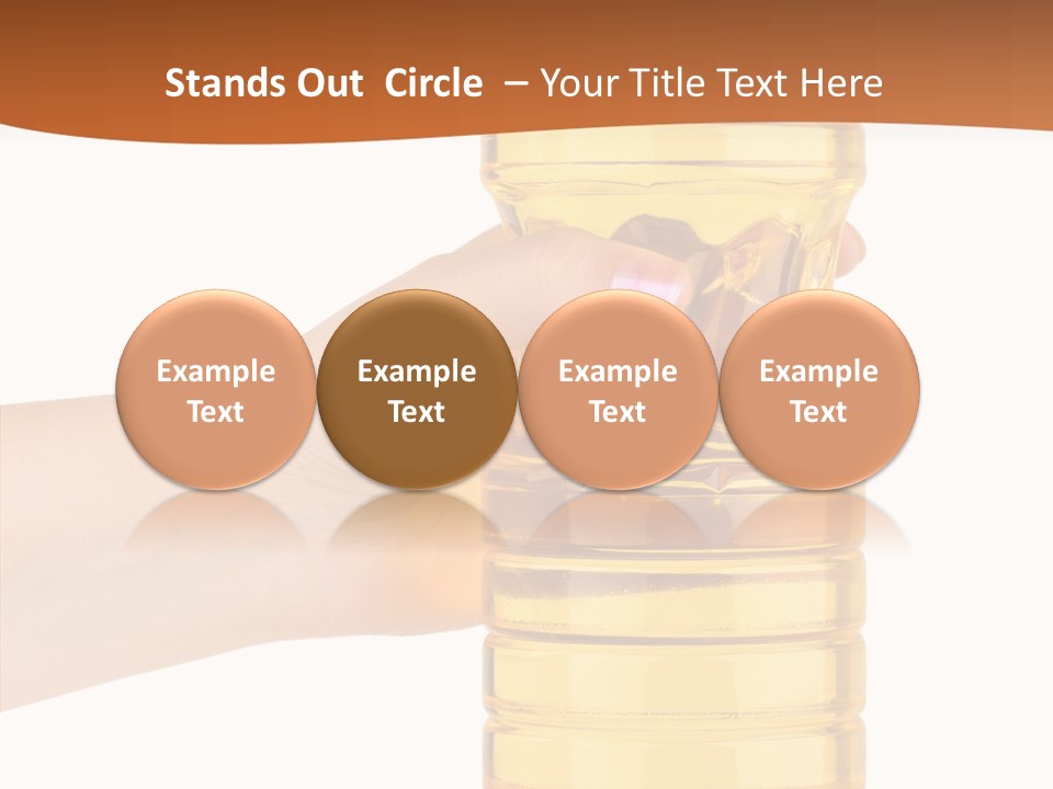 Natural Holding Unhealthy PowerPoint Template