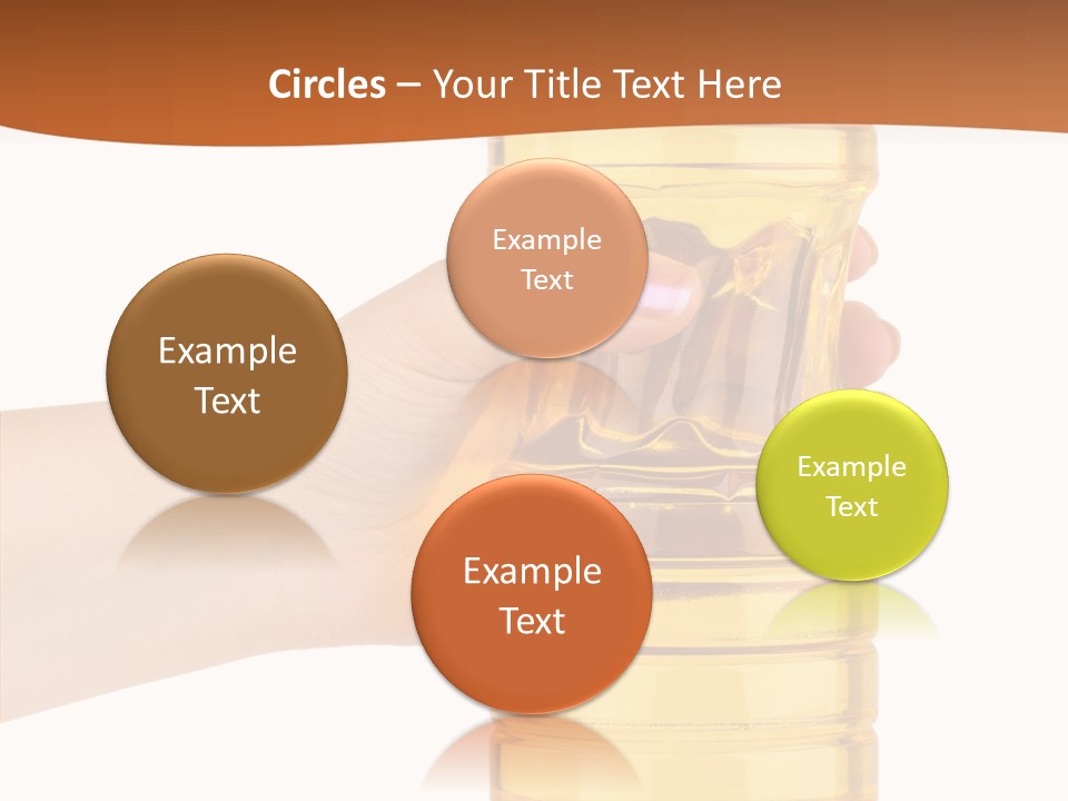 Natural Holding Unhealthy PowerPoint Template