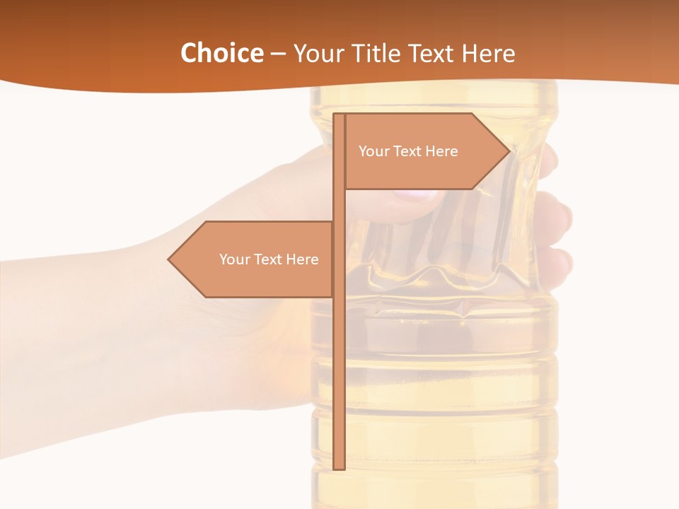 Natural Holding Unhealthy PowerPoint Template