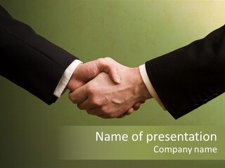 Board Market Agreement PowerPoint Template