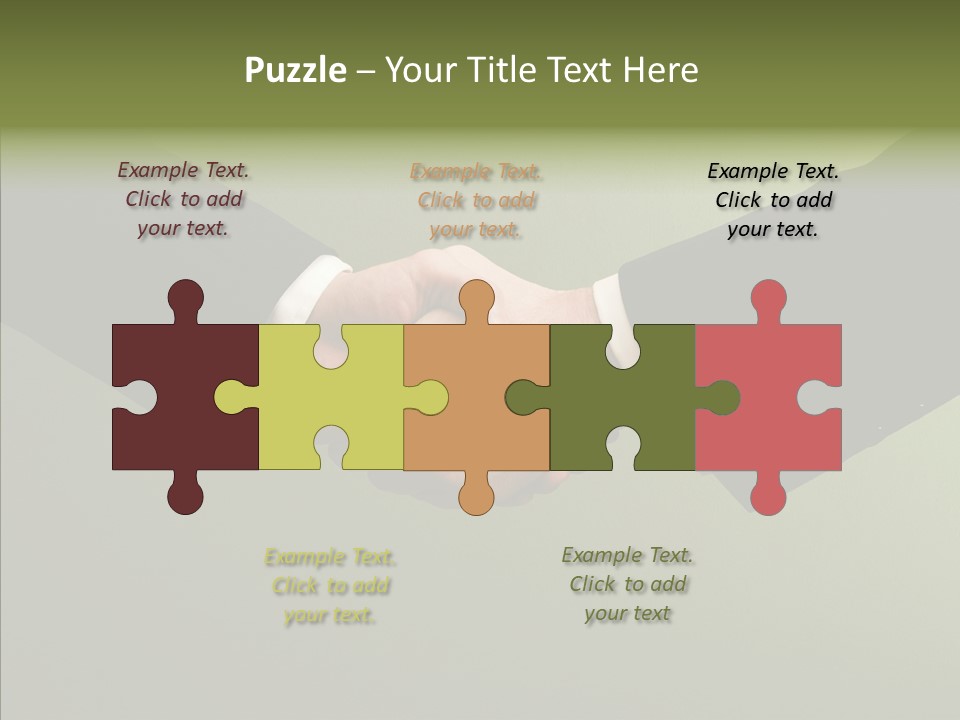 Board Market Agreement PowerPoint Template