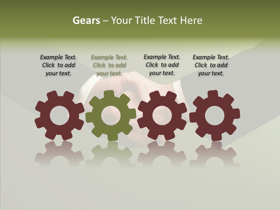 Board Market Agreement PowerPoint Template