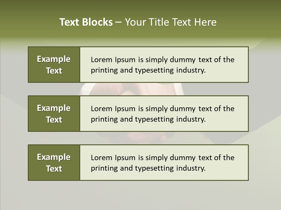 Board Market Agreement PowerPoint Template