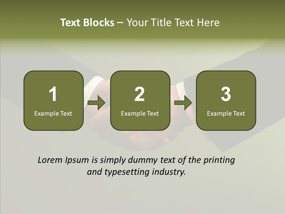 Board Market Agreement PowerPoint Template