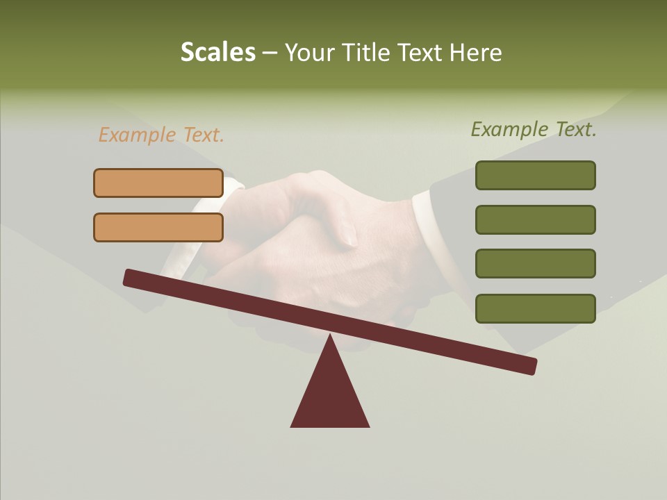 Board Market Agreement PowerPoint Template