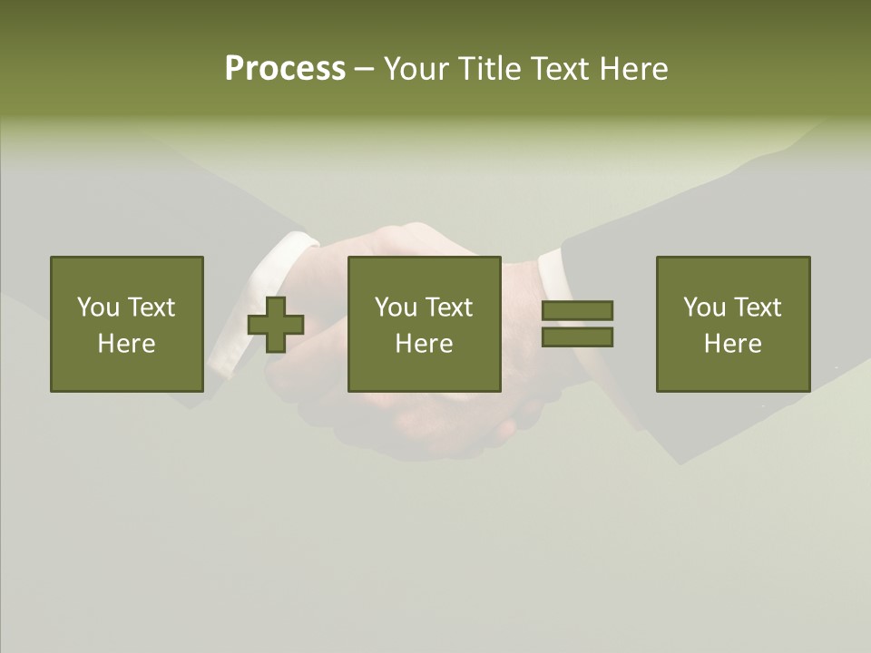 Board Market Agreement PowerPoint Template