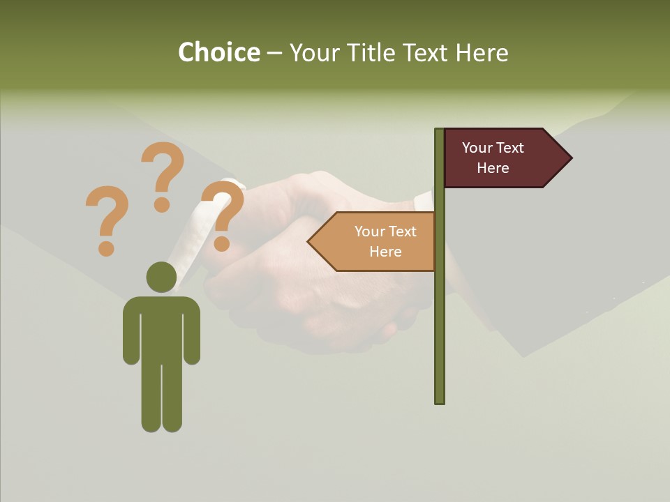 Board Market Agreement PowerPoint Template