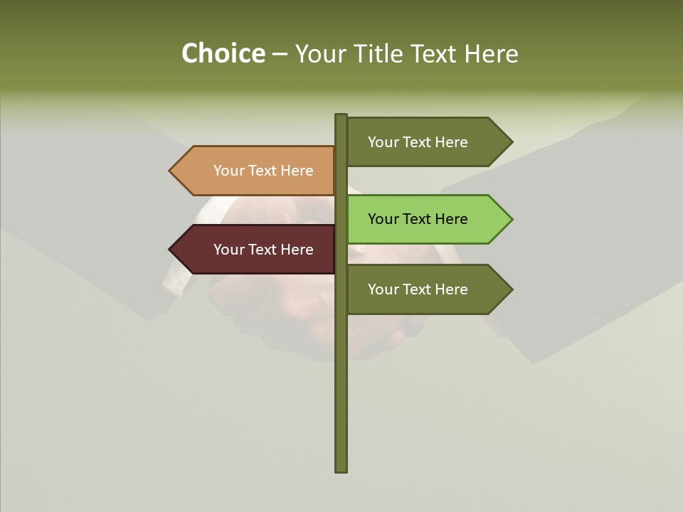 Board Market Agreement PowerPoint Template