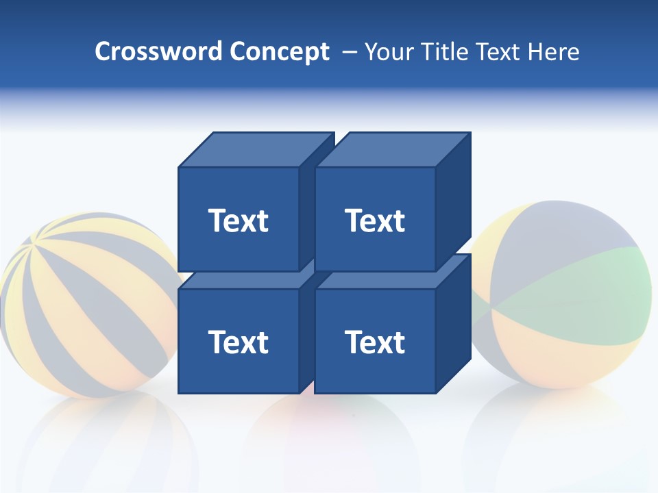 Isolated Toys Sports PowerPoint Template