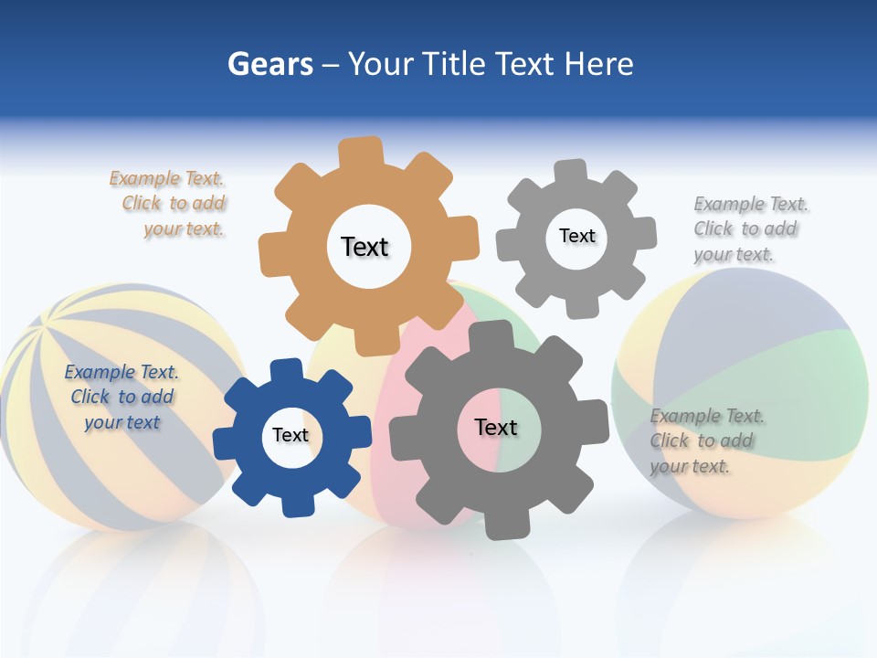 Isolated Toys Sports PowerPoint Template