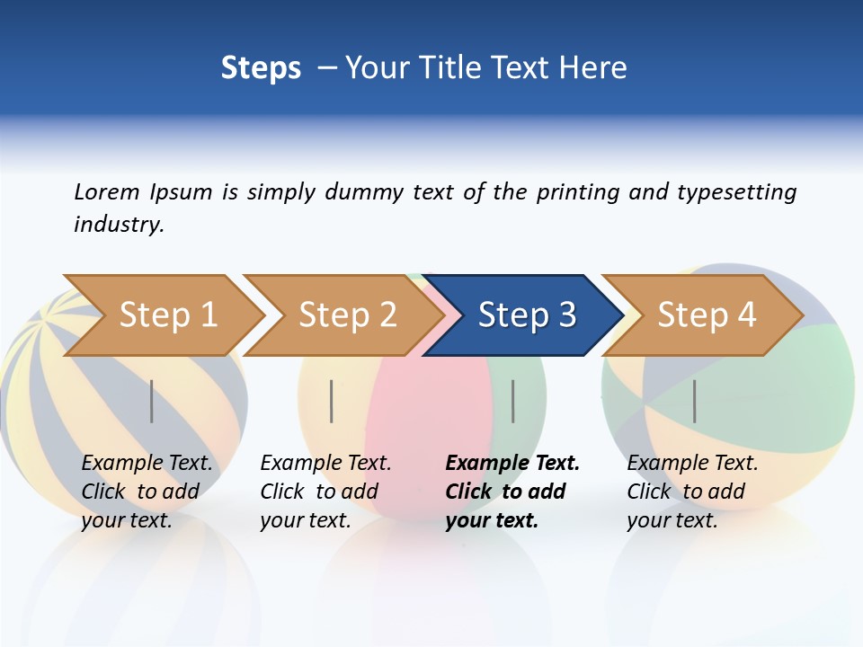 Isolated Toys Sports PowerPoint Template