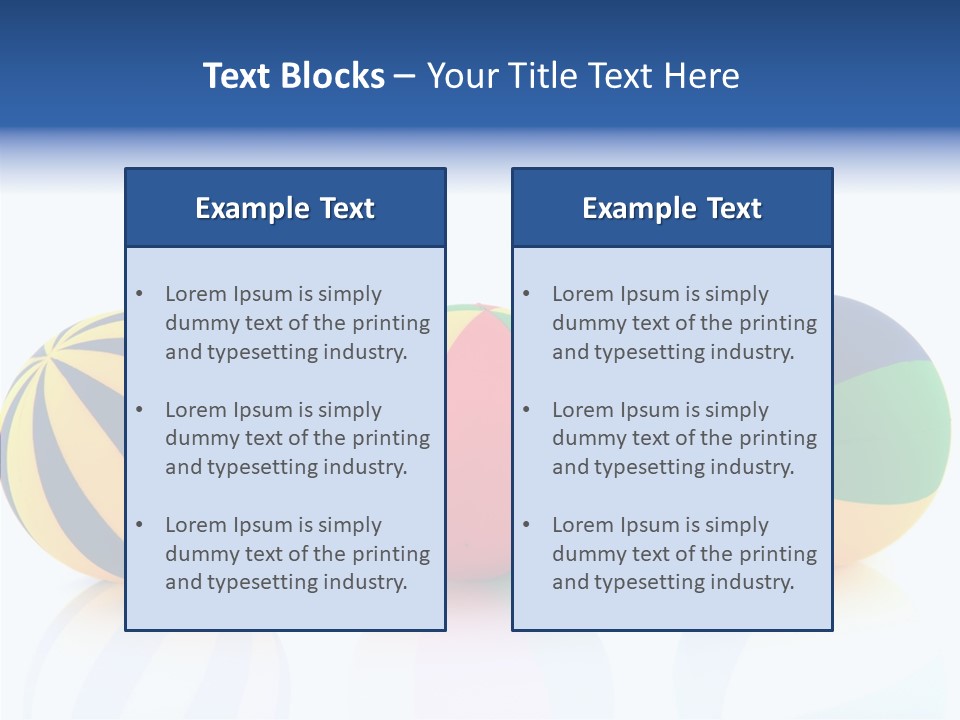 Isolated Toys Sports PowerPoint Template
