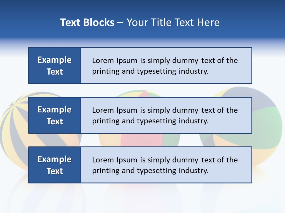 Isolated Toys Sports PowerPoint Template