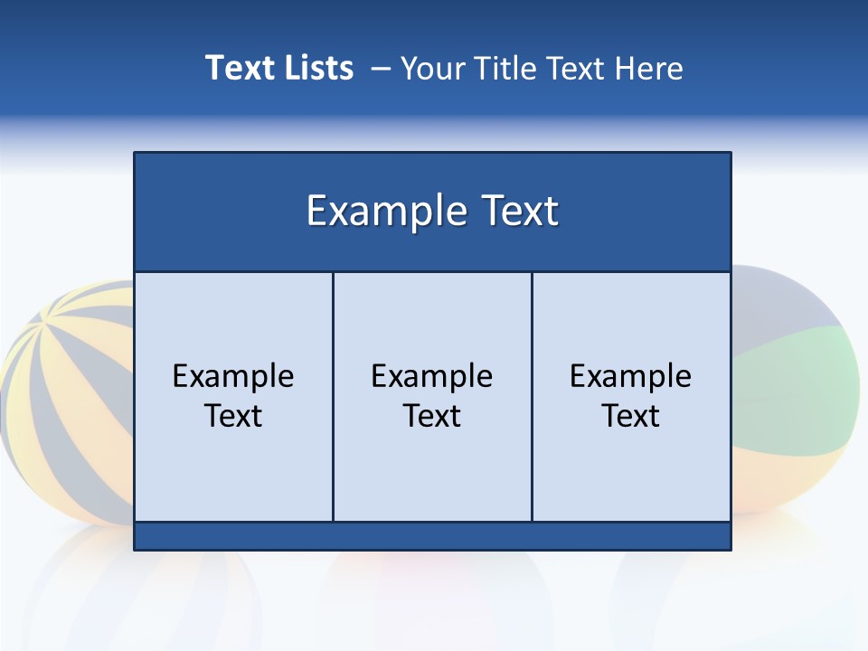 Isolated Toys Sports PowerPoint Template