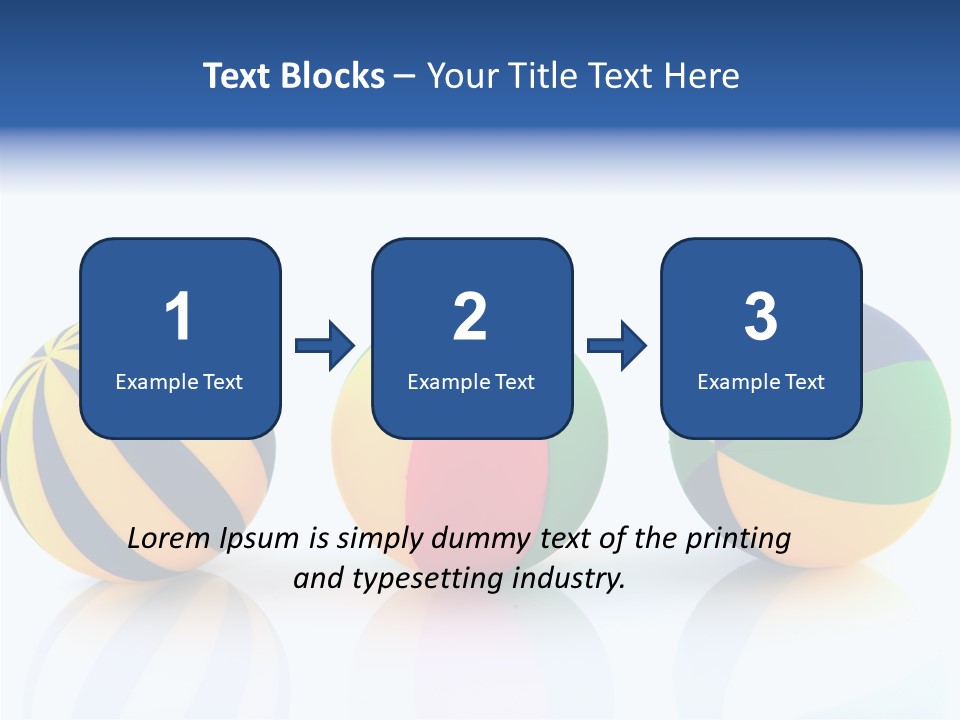 Isolated Toys Sports PowerPoint Template