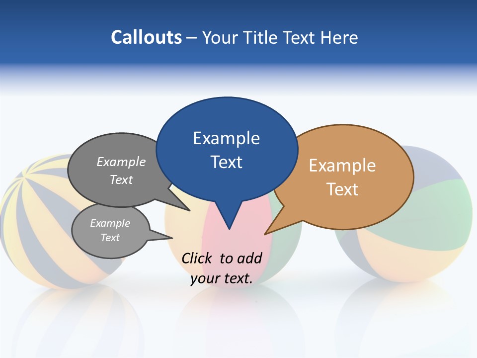Isolated Toys Sports PowerPoint Template