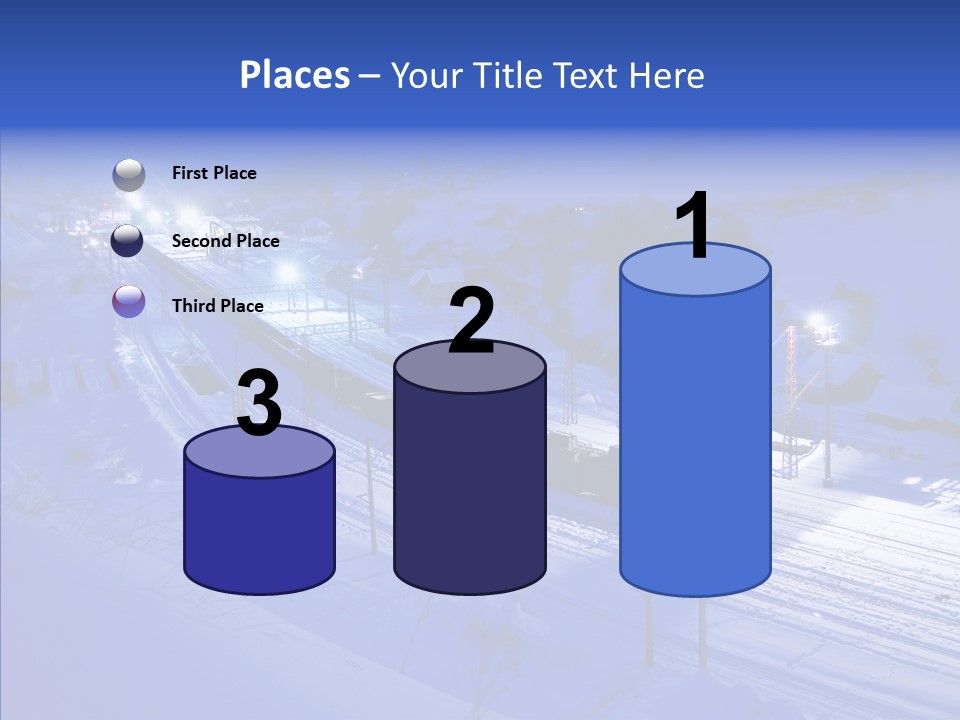 Freight Dark Support PowerPoint Template