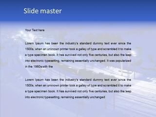 Freight Dark Support PowerPoint Template