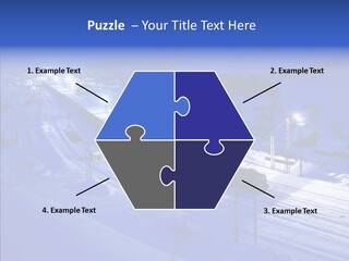 Freight Dark Support PowerPoint Template