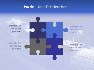 Freight Dark Support PowerPoint Template