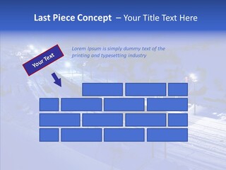 Freight Dark Support PowerPoint Template