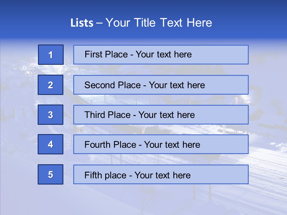 Freight Dark Support PowerPoint Template