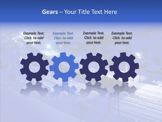 Freight Dark Support PowerPoint Template