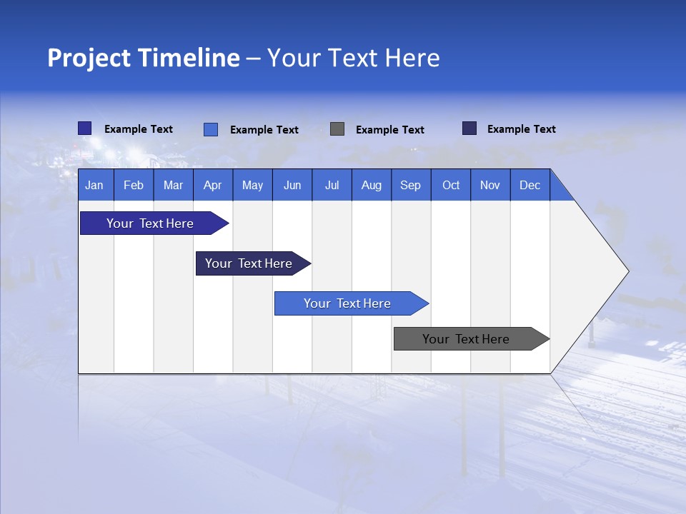 Freight Dark Support PowerPoint Template