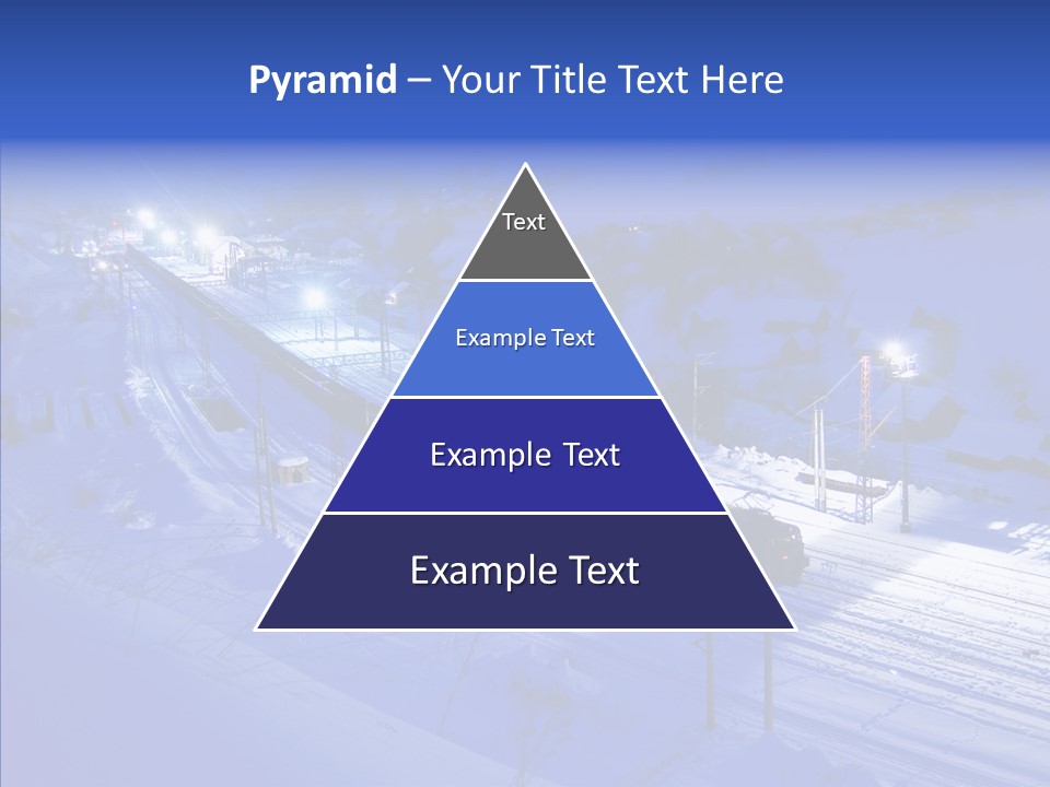 Freight Dark Support PowerPoint Template