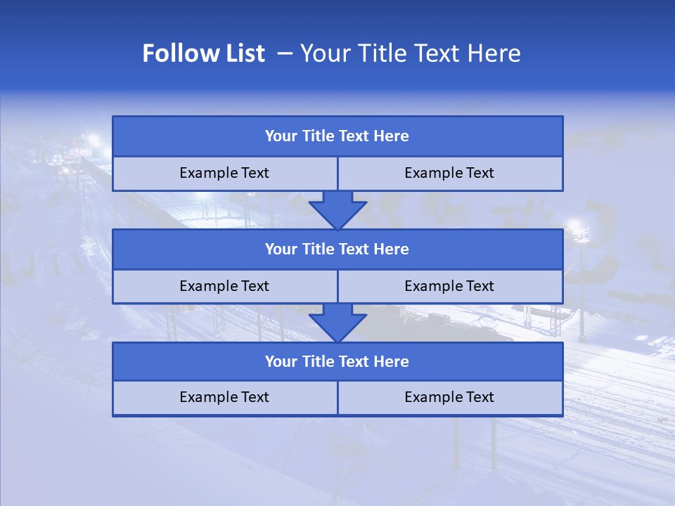 Freight Dark Support PowerPoint Template