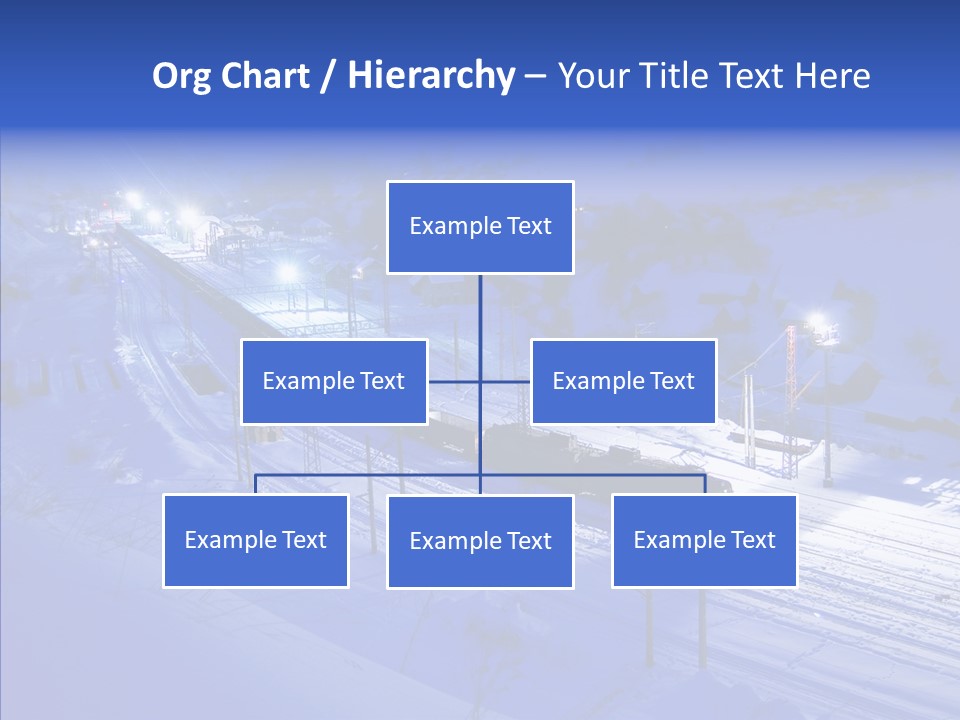 Freight Dark Support PowerPoint Template