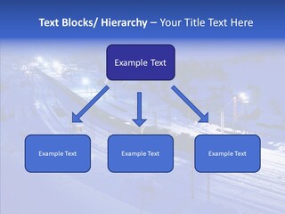 Freight Dark Support PowerPoint Template