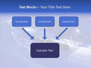 Freight Dark Support PowerPoint Template