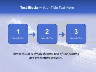 Freight Dark Support PowerPoint Template