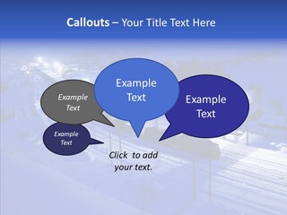 Freight Dark Support PowerPoint Template