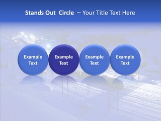 Freight Dark Support PowerPoint Template