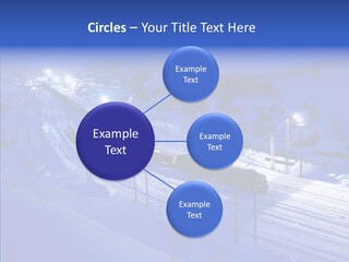 Freight Dark Support PowerPoint Template
