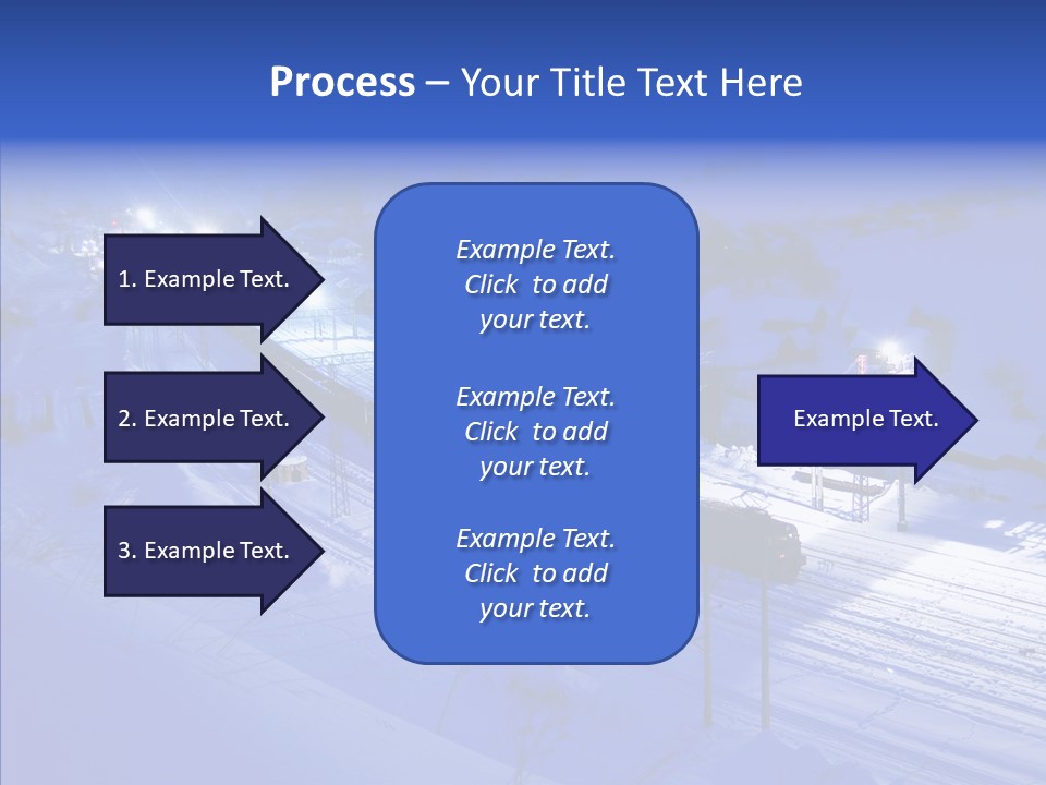 Freight Dark Support PowerPoint Template