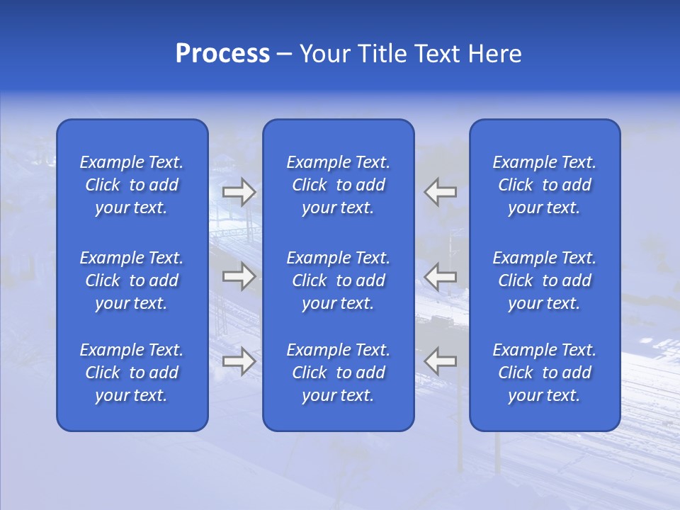 Freight Dark Support PowerPoint Template
