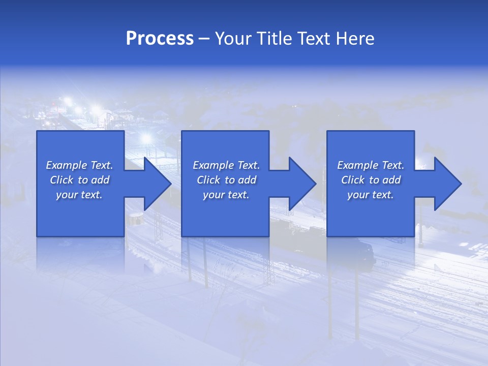 Freight Dark Support PowerPoint Template