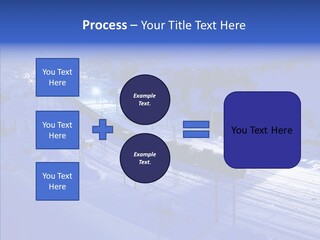 Freight Dark Support PowerPoint Template