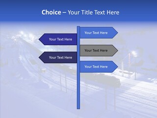 Freight Dark Support PowerPoint Template