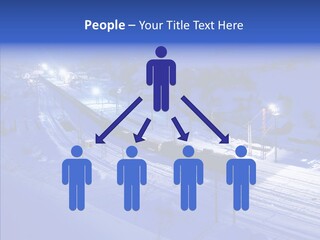 Freight Dark Support PowerPoint Template