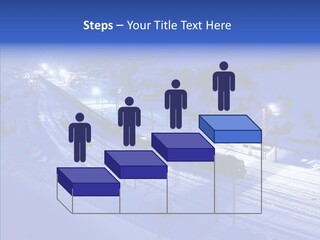 Freight Dark Support PowerPoint Template