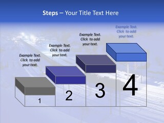 Freight Dark Support PowerPoint Template