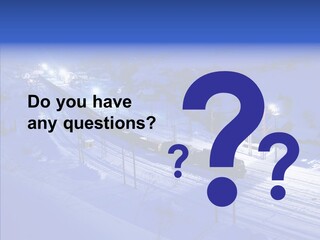 Freight Dark Support PowerPoint Template