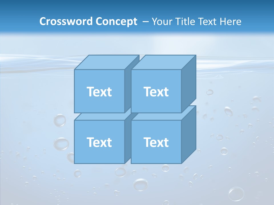 Swimming Liquid Mid Air PowerPoint Template