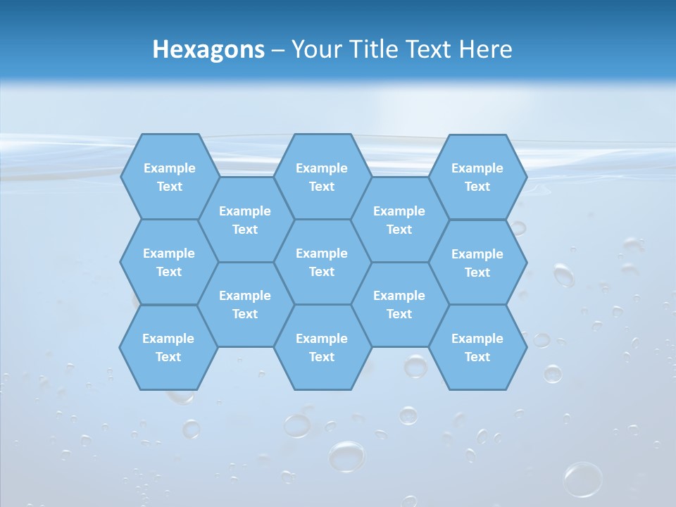 Swimming Liquid Mid Air PowerPoint Template